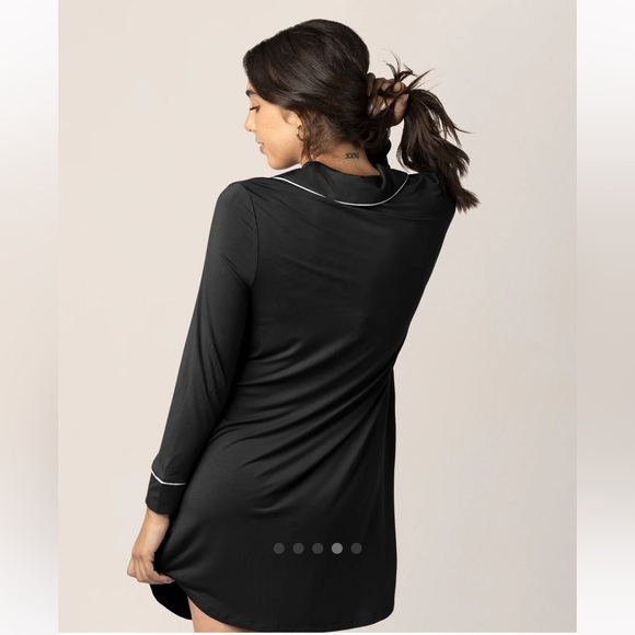 🎉hp🎉Kindred Bravely Clea Classic Long Sleeve Sleep Shirt- Size M - Picture 2 of 9